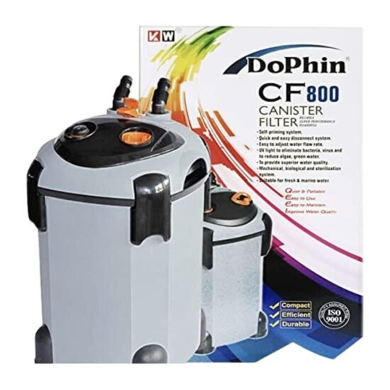 Dophin CF-800 External Canister Aquarium Filter (Biological Filtration for Salt Water and Fresh Water) 1